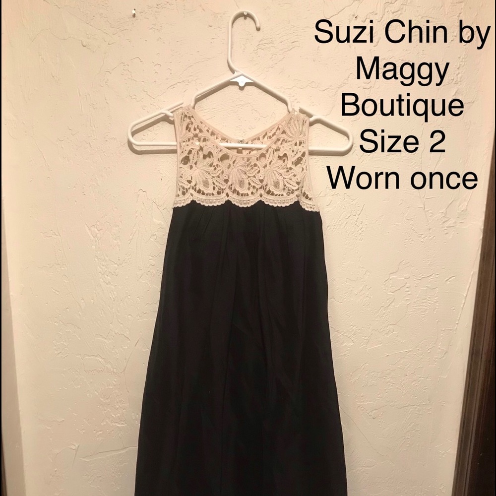 Super cute black semi formal dress